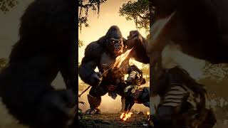 Gorilla vs centaur 😱😱#trending #ytshorts #viralvideo #gorilla #aivideo #ytshorts ytshorts