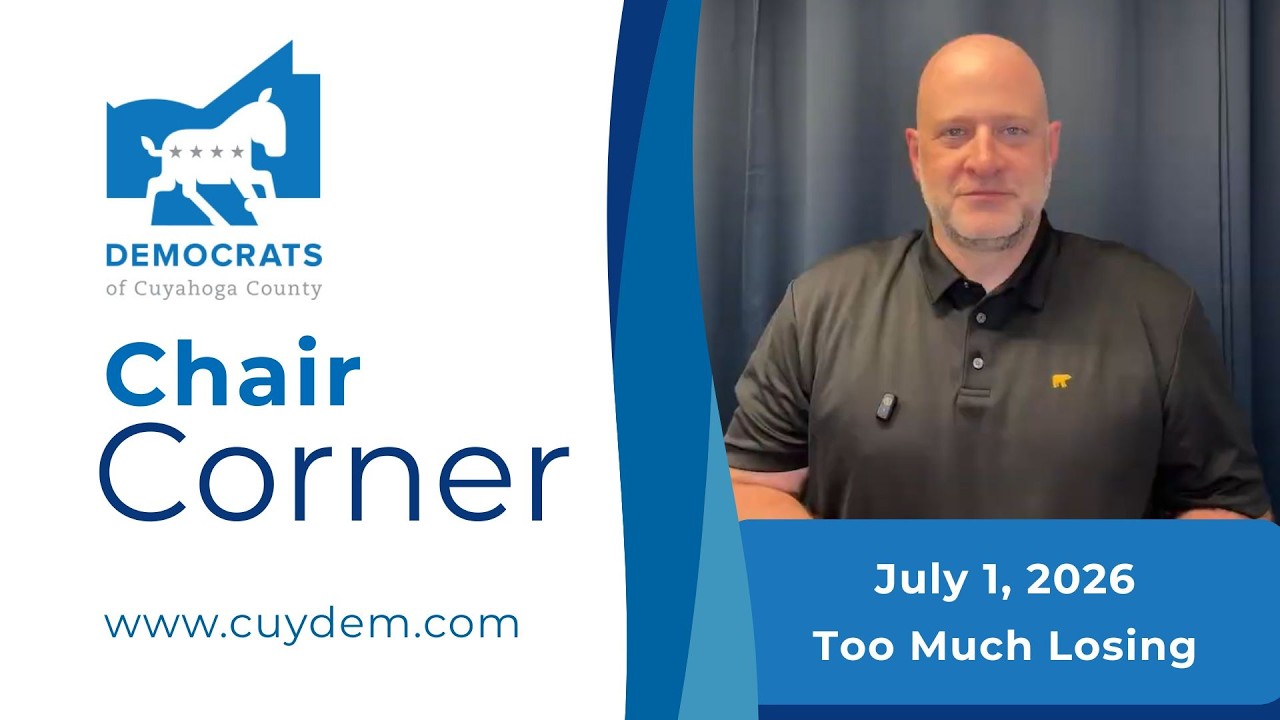 Chair's Corner - July 1, 2026 - Too Much Losing