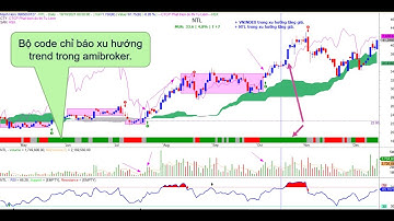 Amibroker | Bộ code chỉ báo xu hướng trend trong amibroker.