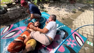 Enek Wong Ngumbah Karpet Ora Gelem Ngewangi Malah Ngejak Gelut Kok Ora Isin Didelok Tukang