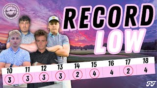 RECORD LOW, Breaking 30 @ Glenross GC