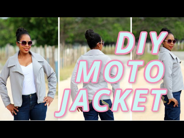 【THE MOZZ】Key Handmade Jacket How To Sew a Trendy Moto Jacket! Turn Heads Today! - YouTube