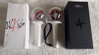 Stray Kids Light stick Ver 2 unboxing (+Compare to Ver 1)