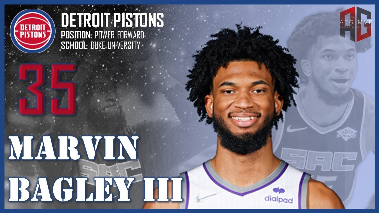 Marvin Bagley III - Detroit Pistons Power Forward