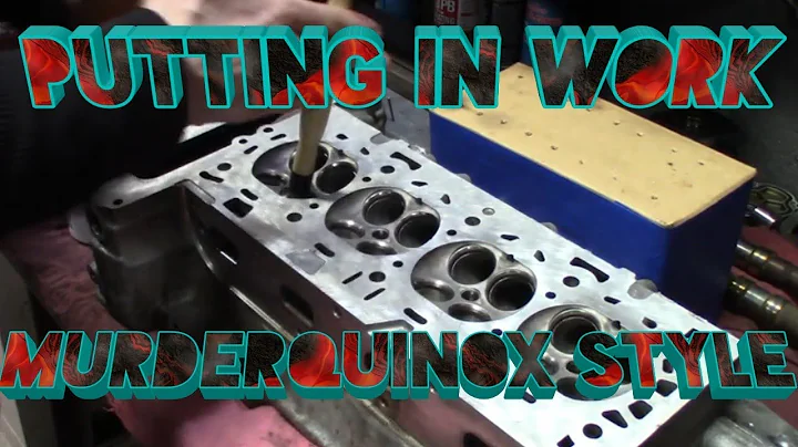 How to do a Valve Lapping Job!