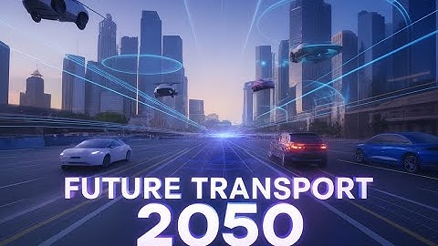 Future Transport 2050 🤖 How AI Is Revolutionizing Urban Mobility