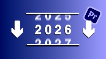 Scrolling Date TIMELINE in Premiere Pro ANIMATION