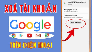 Cách xóa tài khoản Google trên điện thoại Android và IOS | Đăng xuất tài khoản Google