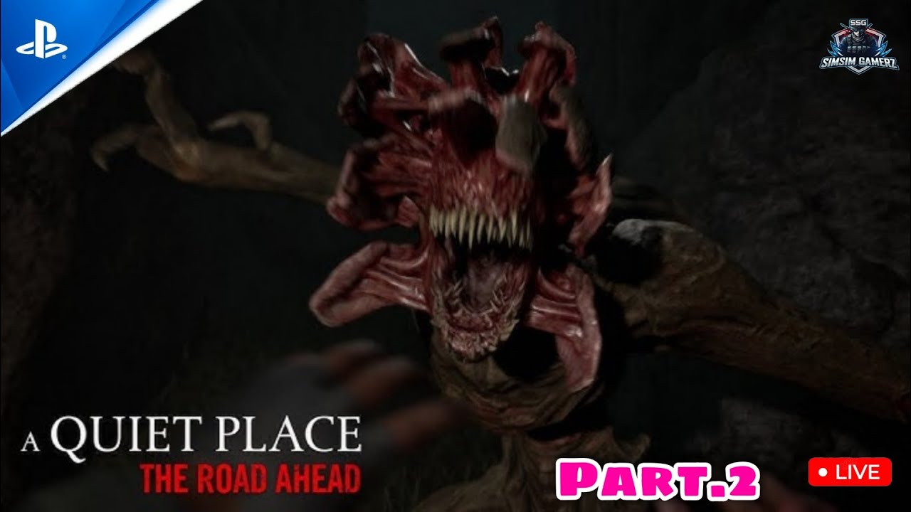 Silent Horror Game That Will Scare You 😱 | A Quiet Place Gameplay. Part 2 🔴Live