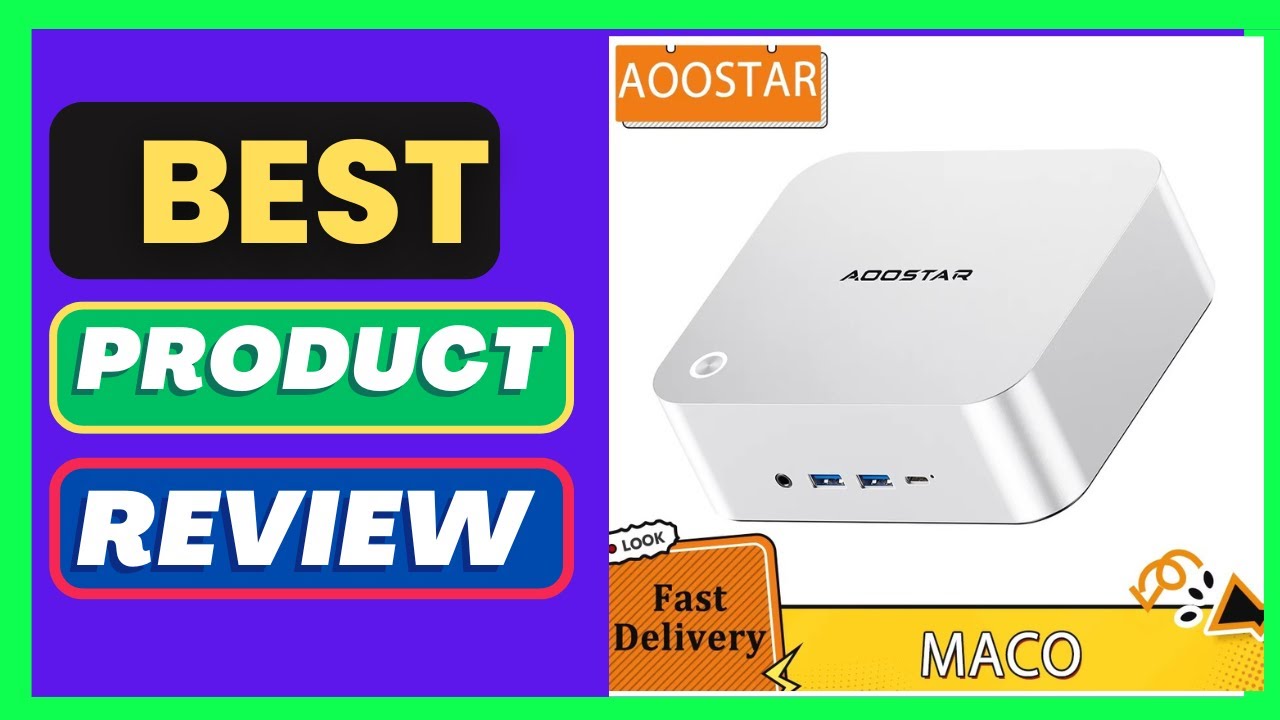 AOOSTAR MACO Mini PC, AMD Ryzen 7 H255 8