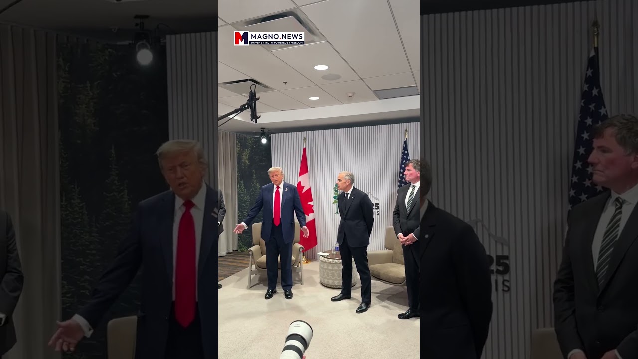 🇺🇸 Trump: "Iran is not winning war against Israel" | G7 Summit in Kananaskis, Alberta, Canada