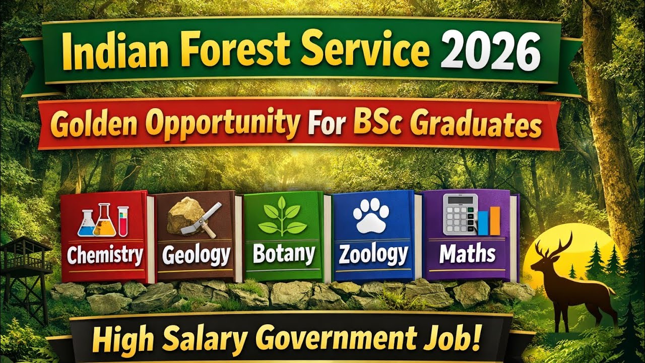 Government jobs Indian Forest Service for BSc | Indian Forest Service # ...