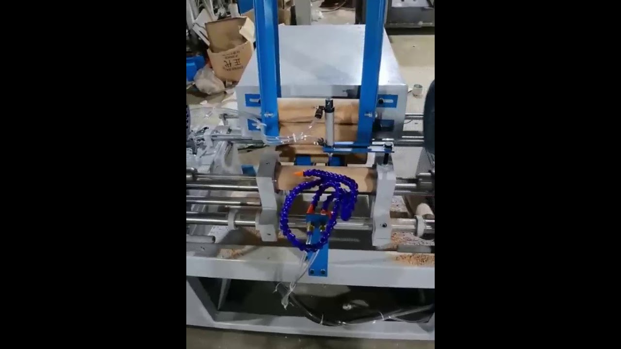 Wooden Ball-bearing rolling pin punching hole machine