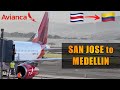 FLIGHT REPORT | San Jose 🇨🇷 🇨🇴 Medellin | AVIANCA (# 129)