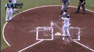 2013/04/22 Escobar's two-run homer