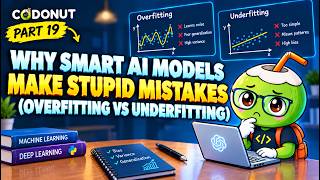 Why Smart AI Models Make Stupid Mistakes (Overfitting vs Underfitting)