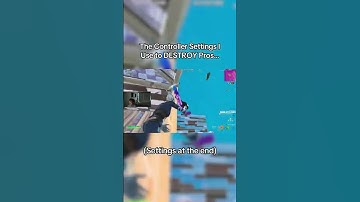 BEST Settings To EDIT Fast on Controller! 🎮 Sensitivity Guide for PC & Console (Fortnite PS5)