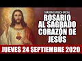 ROSARIO AL SAGRADO CORAZÓN DE HOY JUEVES 24 DE SEPTIEMBRE DE 2020 ((SAGRADO CORAZÓN DE JESÚS))