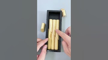 Can you fit the last stick into the box?#Puzzles #IQ #iqtest