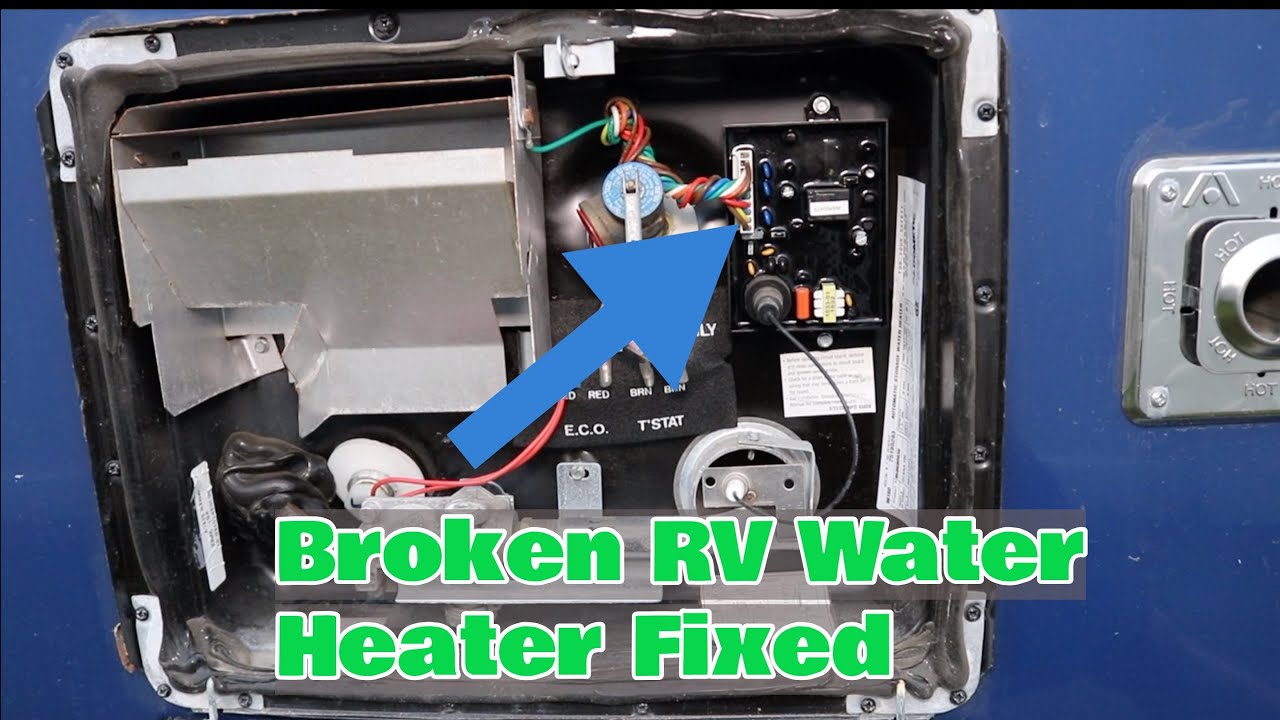 water heater in travel trailer not working
