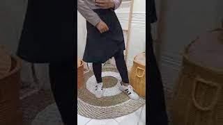 Legging Rok Selutut Sport Untuk Pasangan Hijab Olahraga