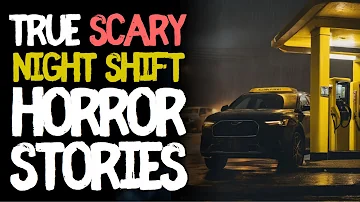 90 mins of True Night Shift Scary Horror Stories for Sleep | Black Screen with Ambient Rain Sounds