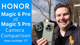 Honor Magic 6 Pro vs Magic 5 Pro  Camera Comparison