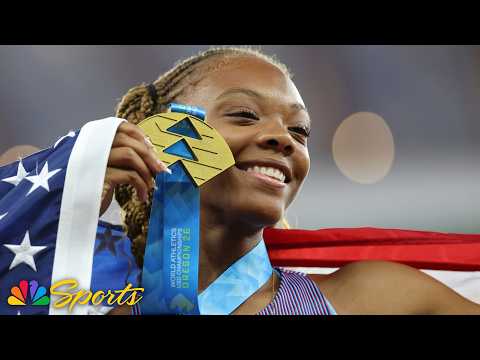 Mia Maxwell outduels twin Mariah, Jamaican favorite for U20 100m world title | NBC Sports