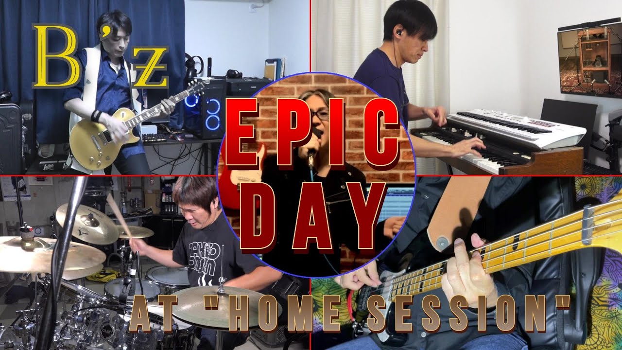 Tonton B'z EPIC DAY at "HOME session" di YouTube Tonton B'z EPIC DAY at "HOME session" di YouTube