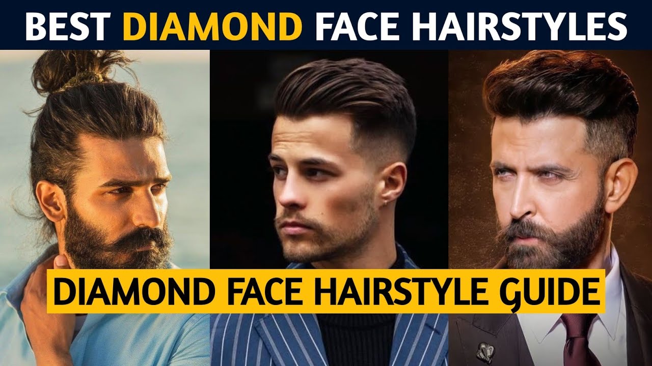 Best hairstyle for diamond face shape 💈 #howtofadehair #menshairstyle... |  crop top haircut | TikTok