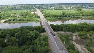 Ремонт моста через реку Дон 11.06.2021
