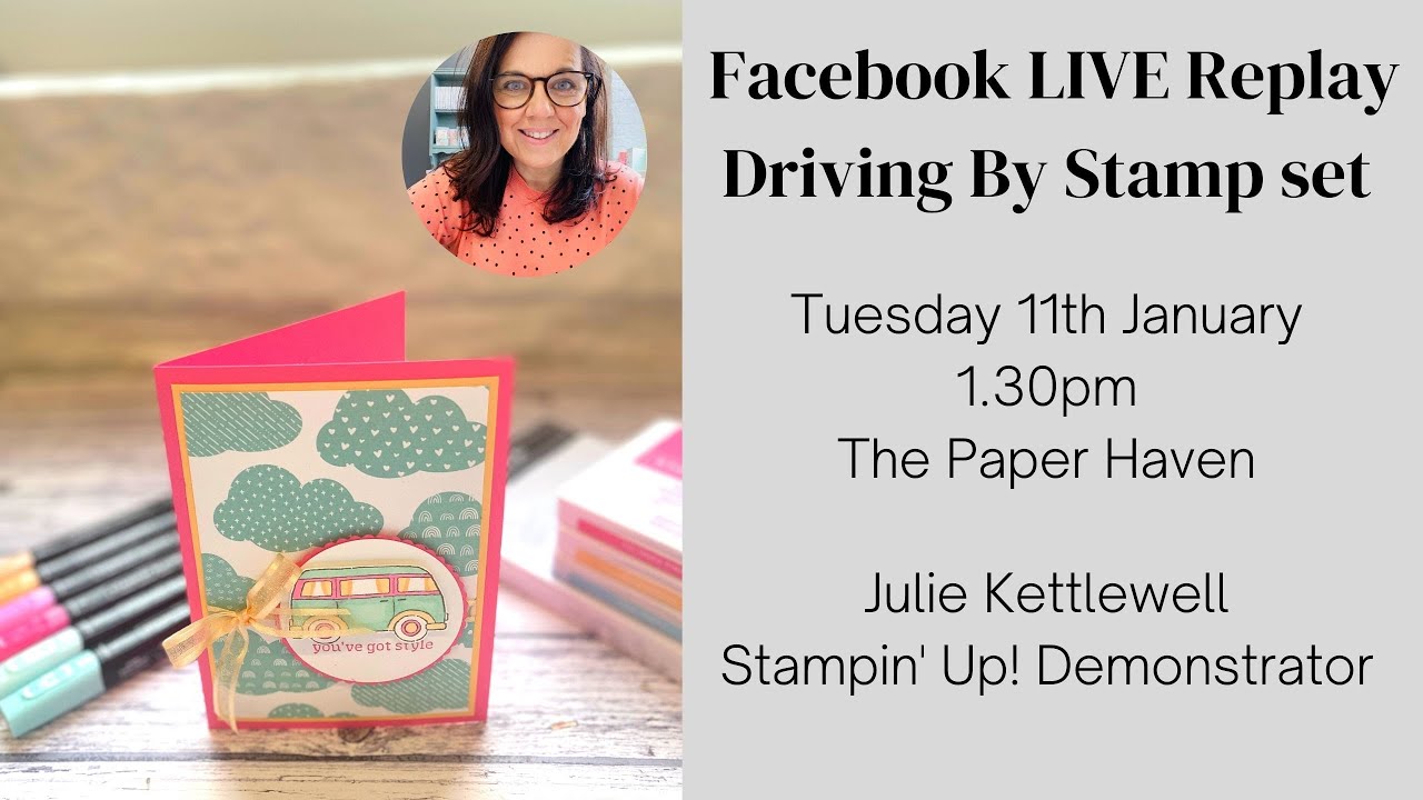 Driving By SAB Stamp Set - Card making with The Paper Haven