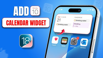 How to Add a Calendar Widget to Home Screen | Customize iPhone Widgets