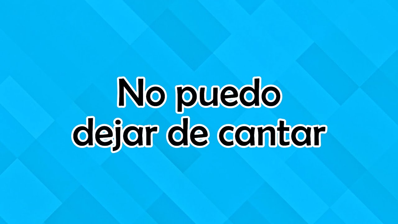 No Puedo Dejar De Cantar Acordes