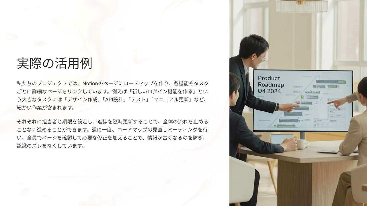 mappi様打ち合わせページ 1枚の紙で会議の全体像や整理を可能にする