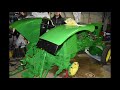 Restauration du john deere  remontage du tracteur  part 5