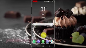 Samsung Galaxy S9 : How to Enable or Disable Auto reverse text color in Lock screen (Android Oreo)