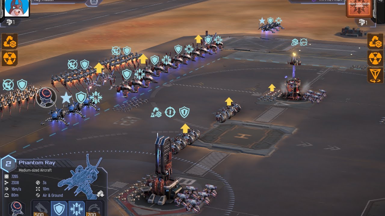 A famous streamer FORCED us into Round 2 Ray Spam (1996MMR) #mechabellum