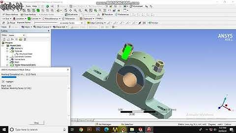 Import Geometry using Ansys Workbench and Meshing...