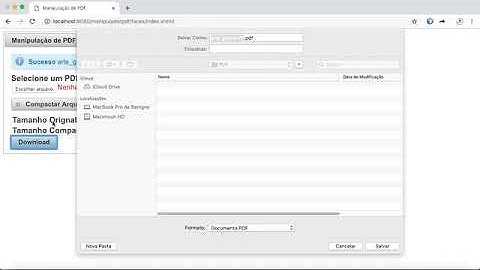 Compactação de Arquivos PDF em Java Utilizando iText e Primefaces