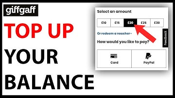 How to Top Up on GiffGaff [QUICK & EASY]