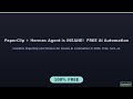 PaperClip + Hermes Agent is INSANE! 🤯 FREE AI Automation