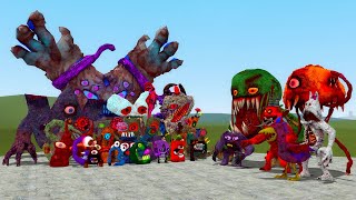 NEW NIGHTMARE GARTEN OF BANBAN VS NIGHTMARE ALPHABET LORE (A-Z) In Garry's Mod! WHO IS STRONGER?