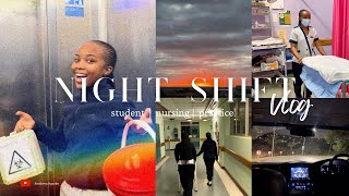 VLOG: NIGHT SHIFT PLACEMENT | Student life | Nursing Science | South African YouTuber