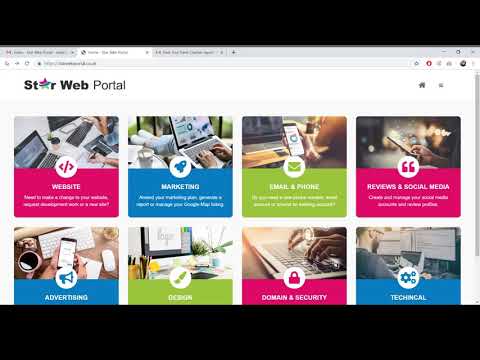 Star Web Portal - Make Website Changes Online