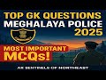 Meghalaya Police GK Important Question #meghalyapolice #meghalya
