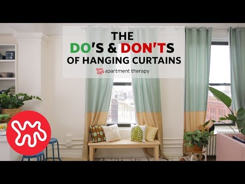 The Dos And Don Ts Of Hanging Curtains Apartment Therapy You The Dos And Don Ts Of Hanging Curtains