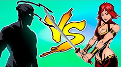 GEWONNEN HAT FRAU METZGER UND NAHM IHRE WAFFE! Spiel-Trickfilm für Kinder Shadow Fight 2