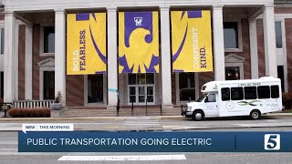 Tennessee Tech unveils first electric bus to serve a rural area in TN
