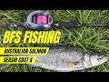 Fishing for Kahawai Salmon on Seasir Cast X BFS Reel #bfsfishing #ultralightfishing Acehawk AG Venom